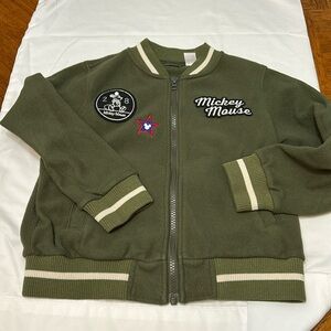 Disney/uniglo Mickey Mouse jacket. Fleece fabric.